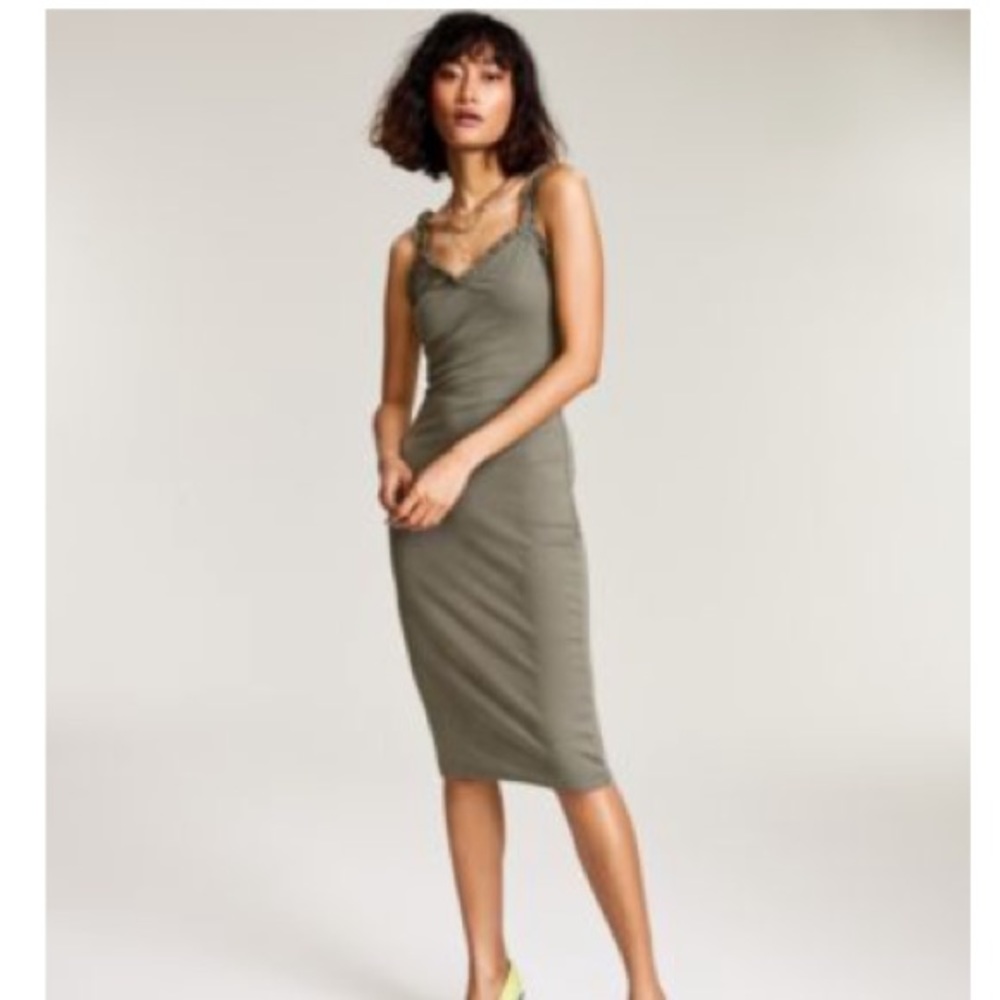 Bar Ill
Ribbed Midi Dress,